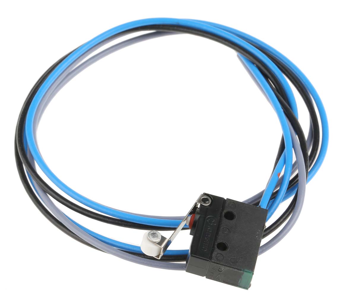 ZF Short Roller Lever Micro Switch, Pre-Wired Terminal, 6 A, 250 V ac, SPDT, IP6K7