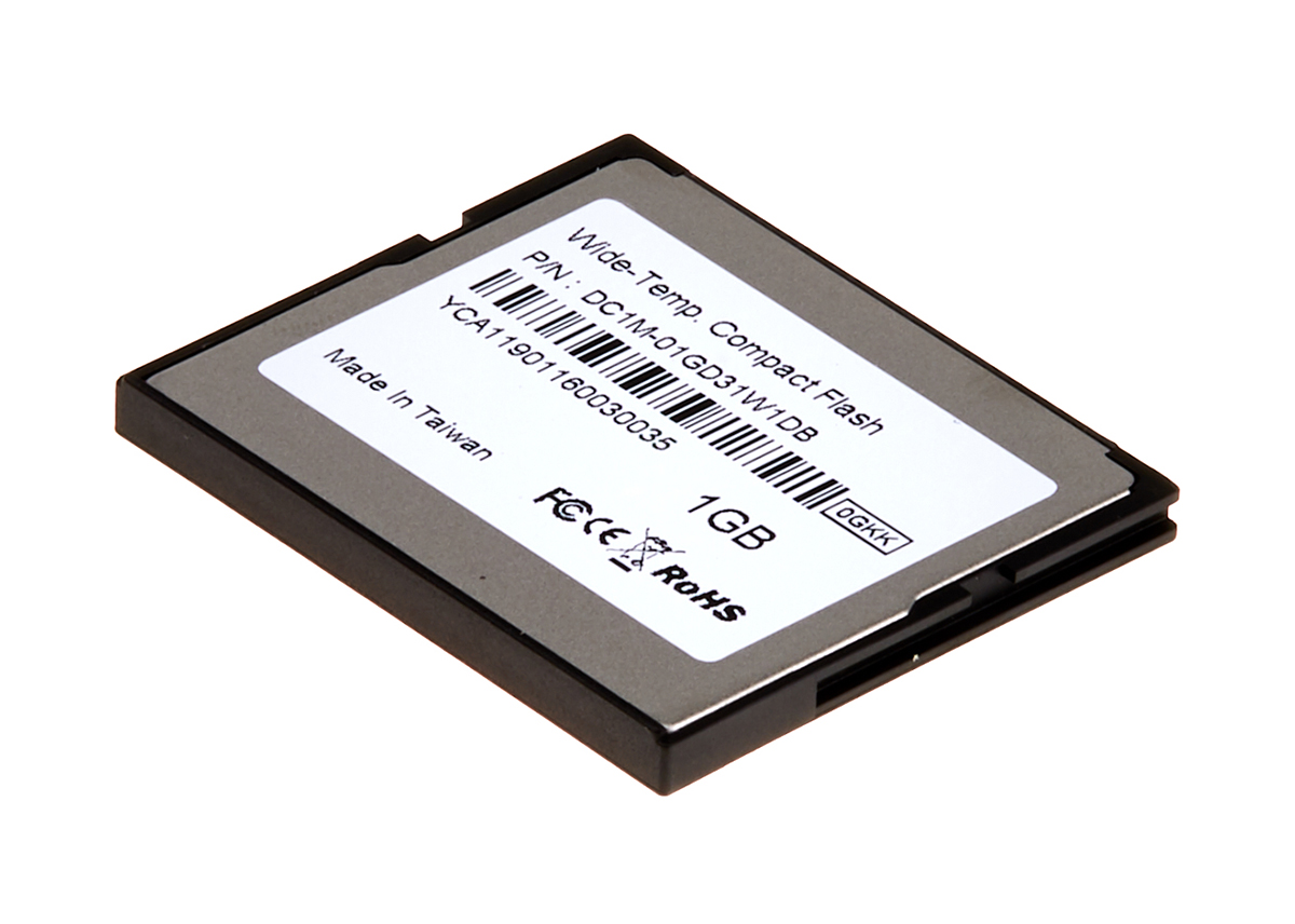 dc1m-01gd31w1db InnoDisk iCF4000 Compact Flash Industrial Grade 1 GB Compact Flash Card