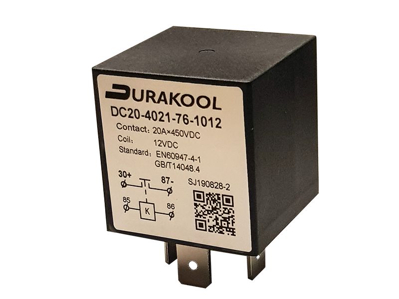 Durakool Power Relay, 80V dc Coil, 35A Switching Current, 1 NO