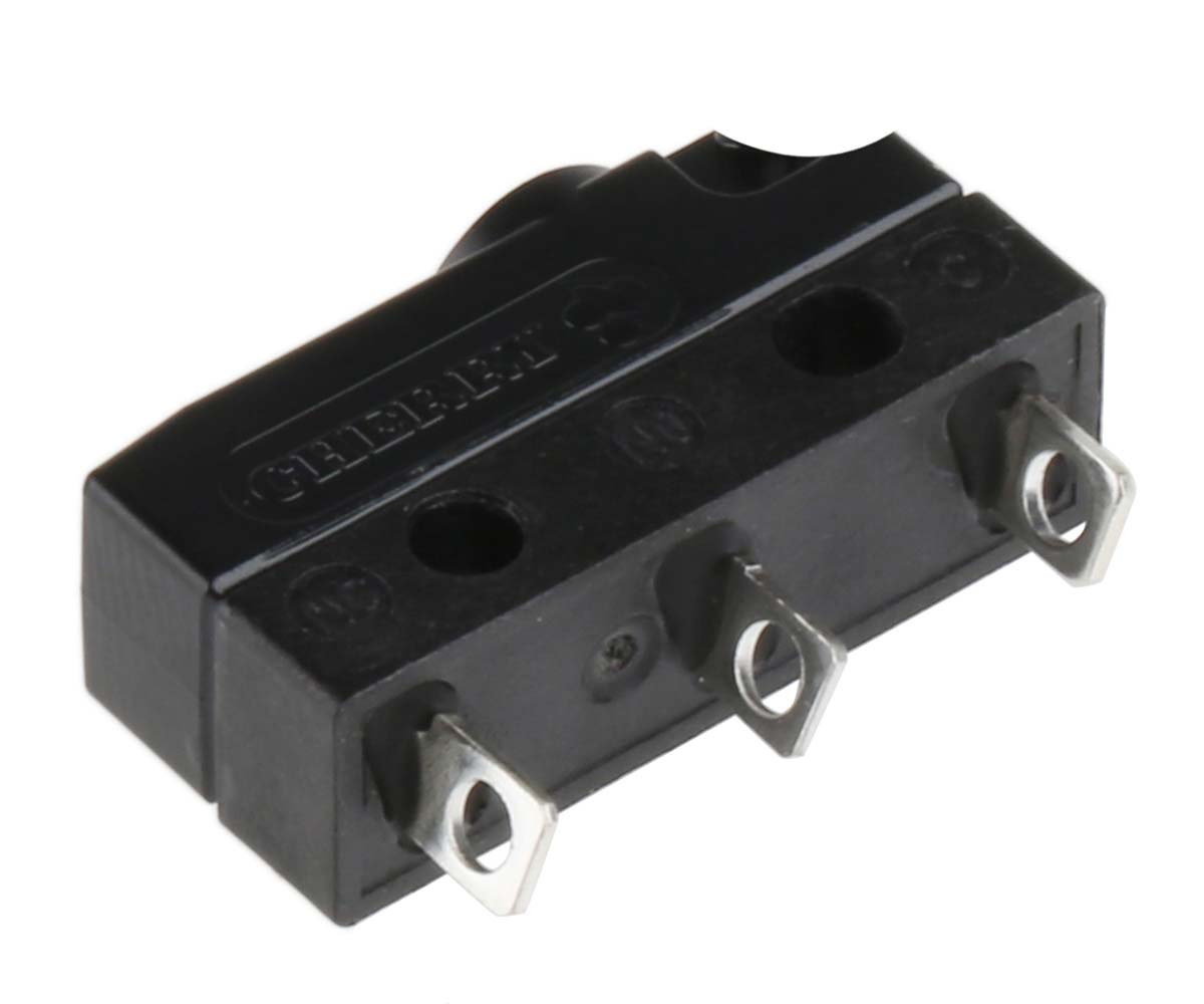 dc2c-a1aa ZF Button Micro Switch, Solder Terminal, 10.1 A, 250 V ac, SPDT, IP6K7