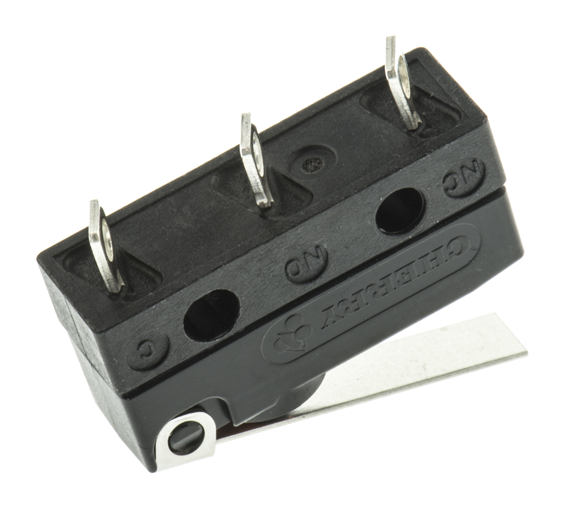 dc2c-a1lb ZF Hinge Lever Micro Switch, Solder Terminal, 10.1A, 250 V ac, SPDT, IP6K7