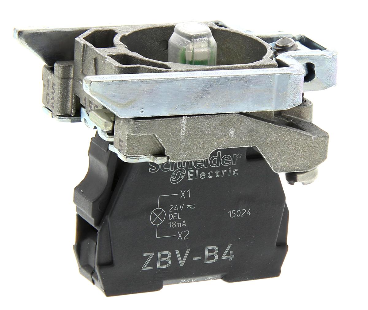 zb4bvb4 Schneider Electric Harmony XB4 Light Block LED Red 24 V Screw terminal