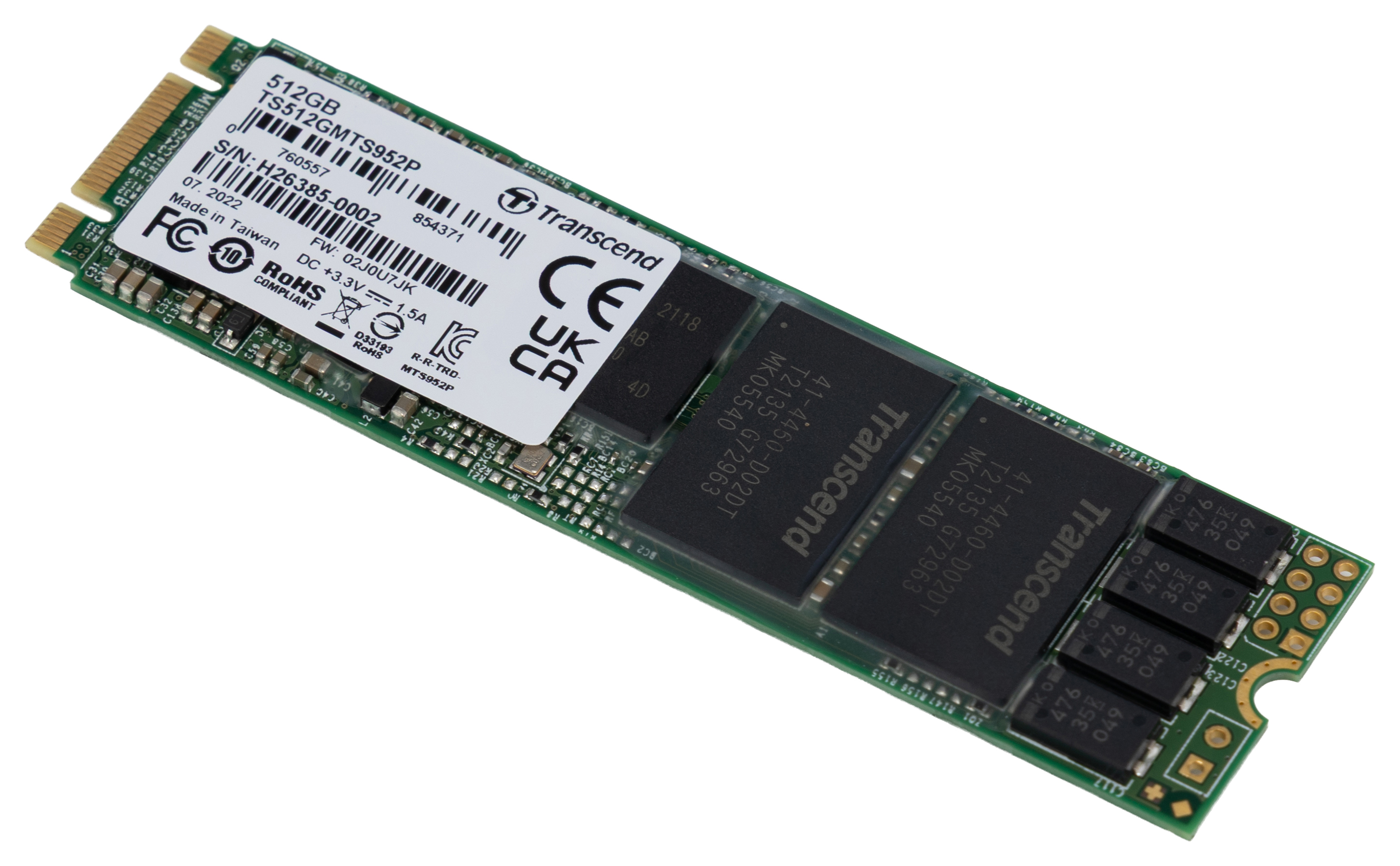 Transcend MTS952P M.2 512 GB Internal SSD