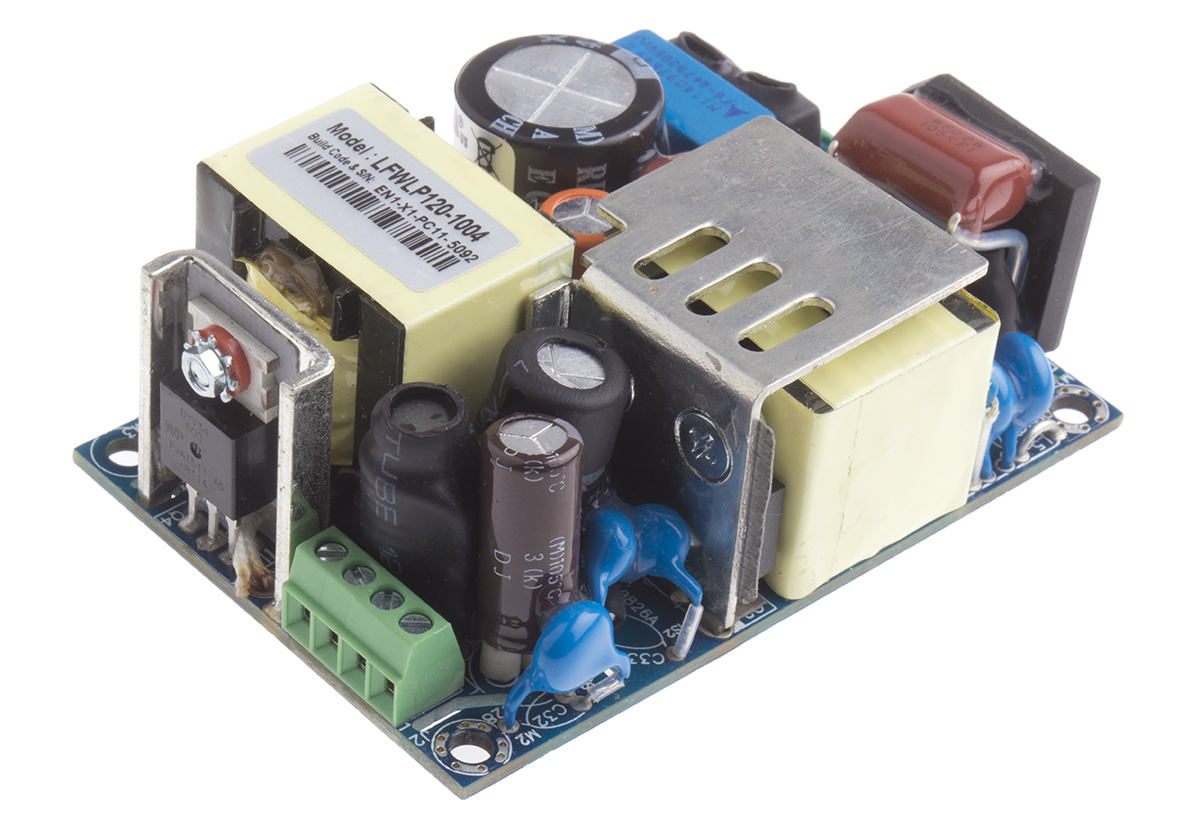 EOS Switching Power Supply, LFWLP120-1004, 48V dc, 100W, 1 Output, 85 → 264V ac Input Voltage