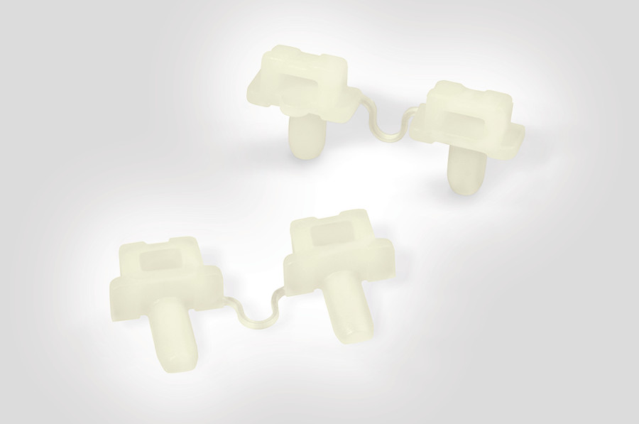 HellermannTyton Natural Polyamide Mounting on rivet