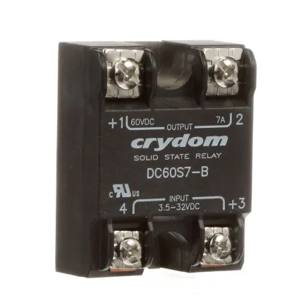 Sensata / Crydom DC60 Series Solid State Relay, 7 A Load, Panel Mount, 60 V dc Load, 32V dc Control