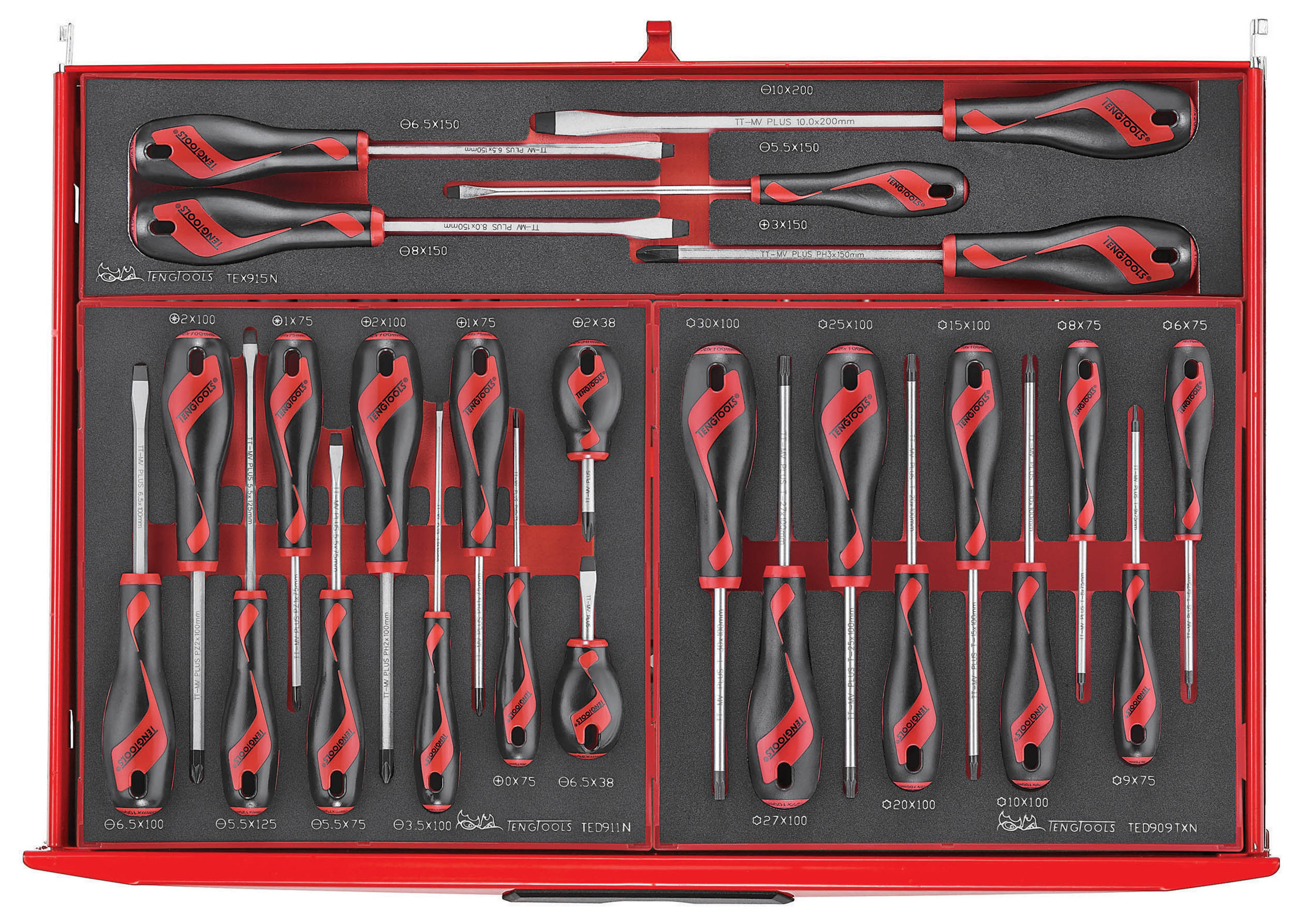 tcemm249n Teng Tools 10 drawers  Metal Tool Box
