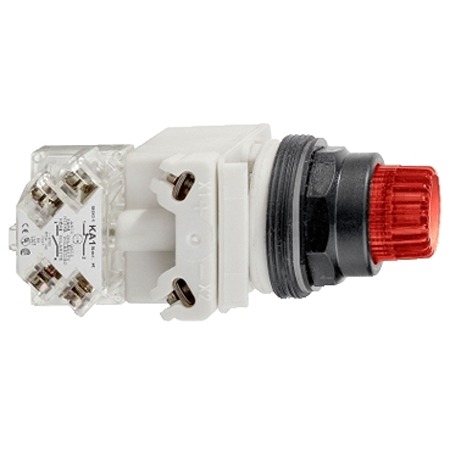 Schneider Electric Harmony XB4 Series Black Momentary Push Button Head, 22.5mm Cutout, IP66