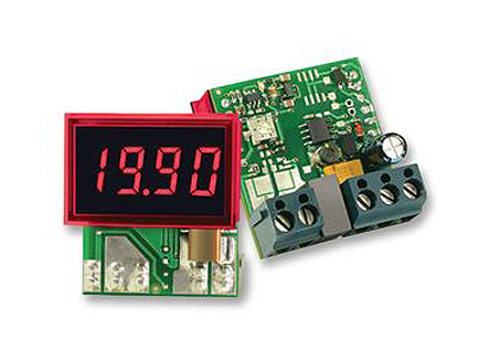 Murata Power Solutions DCA-20PC Digital Ammeter 19.99 A DC, 21.29 mm x 33.93 mm, ±0.15 %