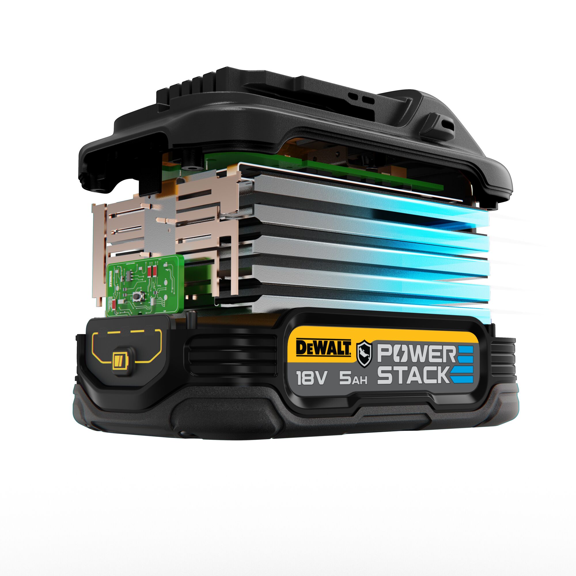 DeWALT DCBP518G-XJ 5 Ah 18V Power Tool Battery, For Use With XR Tools