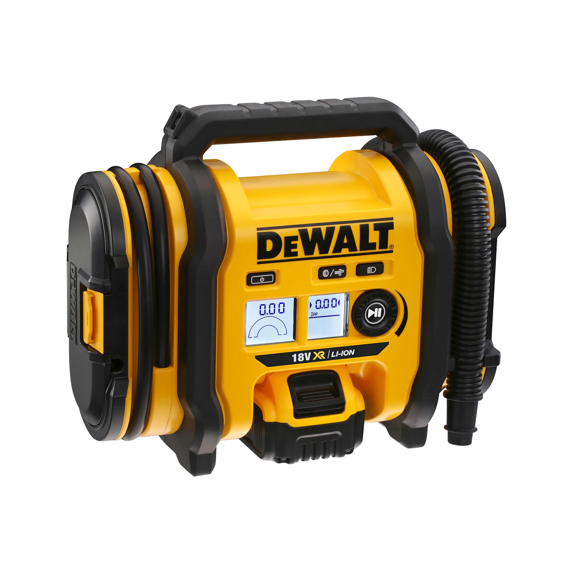 dcc018n-xj DeWALT Tyre Inflator 0 to 11 bar