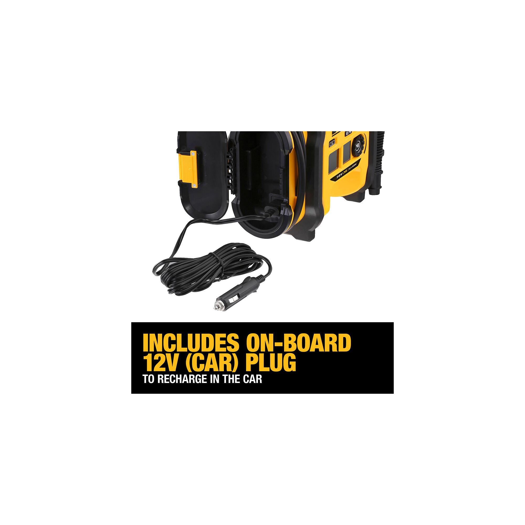 dcc018n-xj DeWALT Tyre Inflator 0 to 11 bar