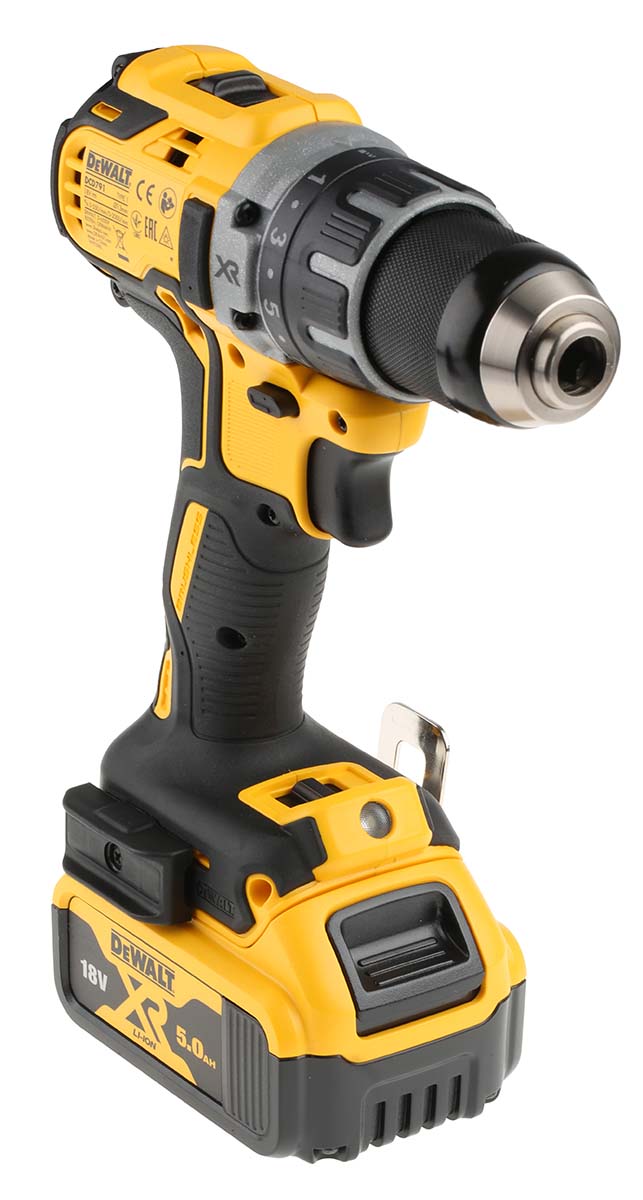 dcd791p2-gb DeWALT XR Brushless Keyless 460 W Cordless, Type G 18 V 13 mm 70 Nm 2800rpm