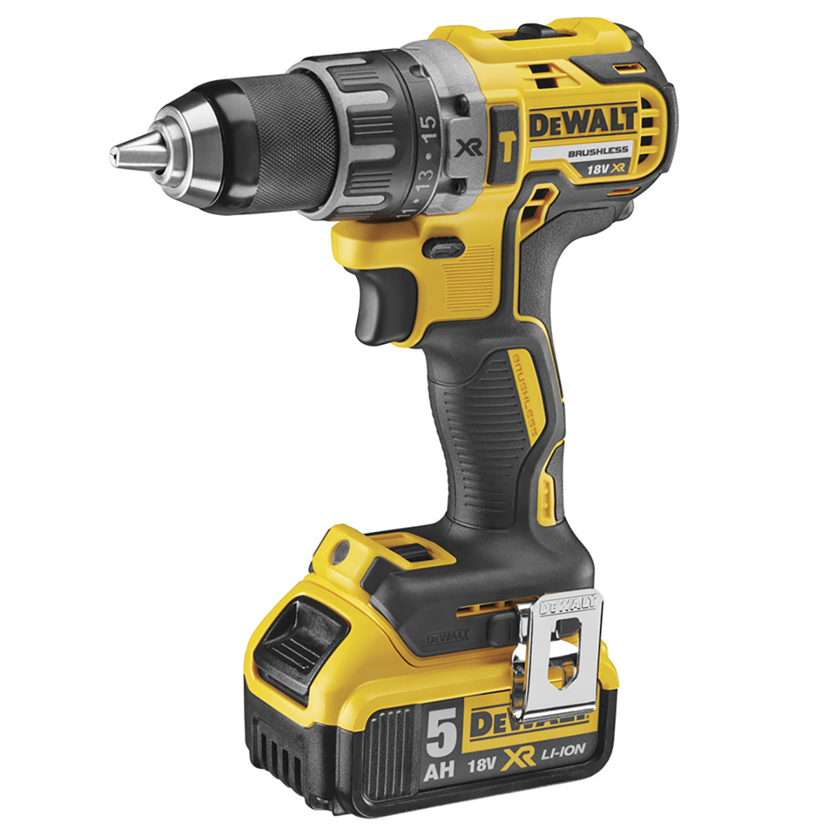 DeWALT XR Keyless 460 W Cordless, Type C 18 V 13 mm 70 Nm 2000rpm, 550 rpm