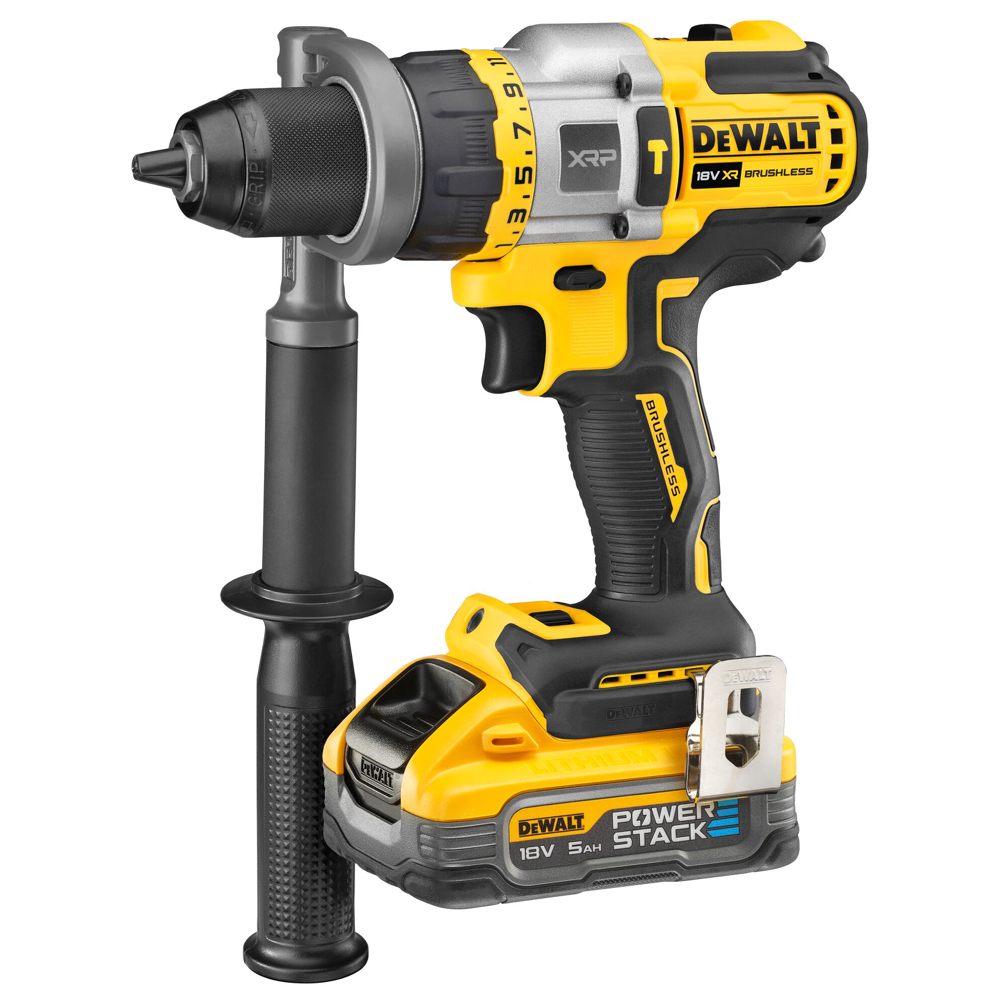 DeWALT XR 3 Speed Ratcheting 1.3 kW Cordless, Type G - British 3-Pin 18 V 13 mm