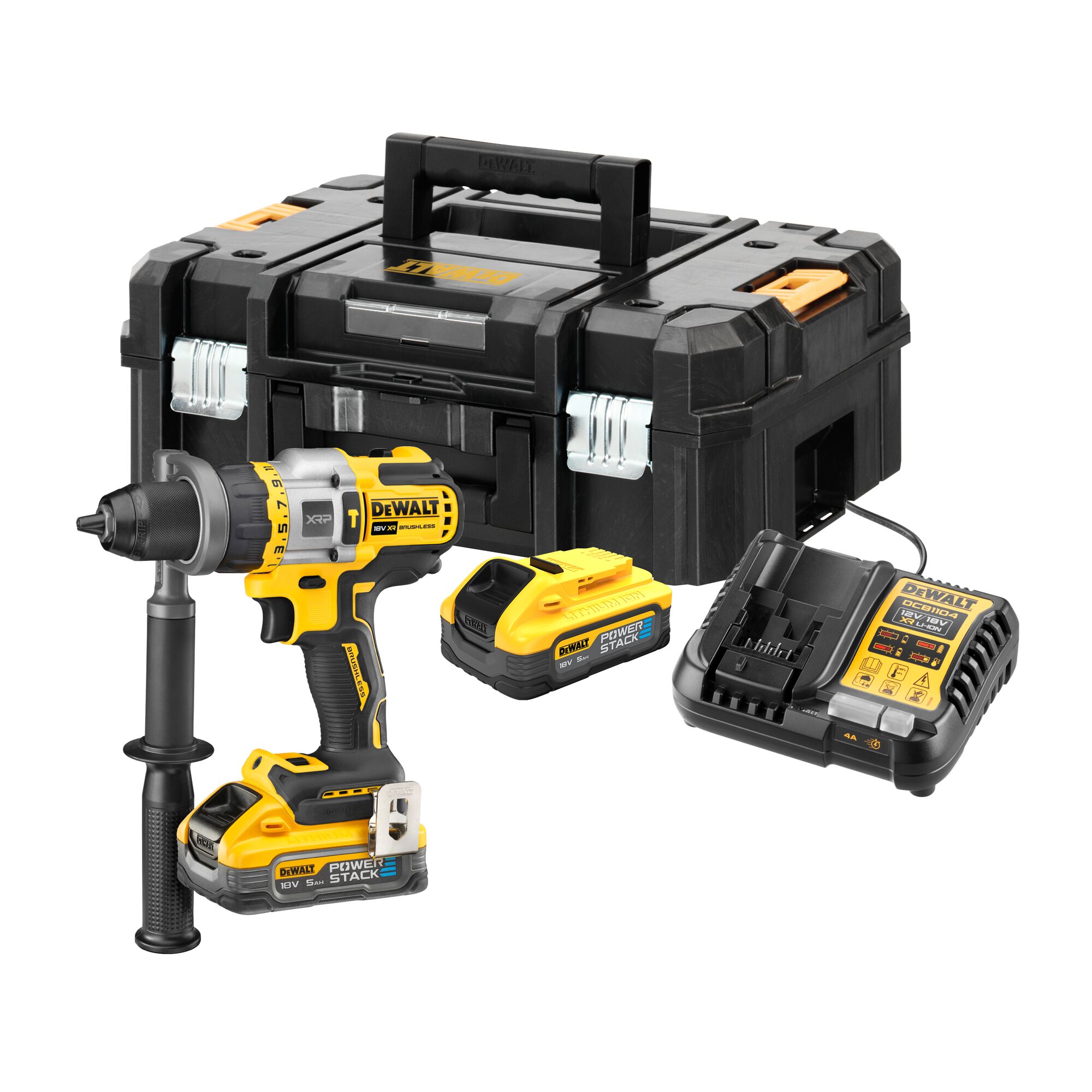 dcd999h2t-gb DeWALT XR 3 Speed Ratcheting 1.3 kW Cordless, Type G - British 3-Pin 18 V 13 mm
