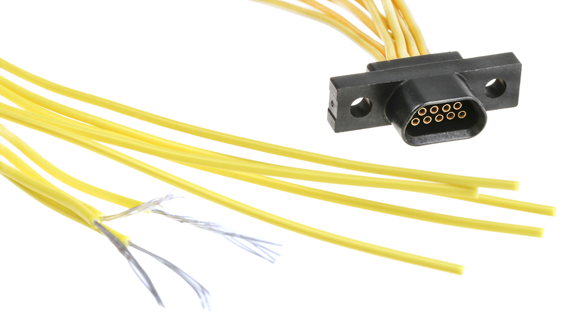 Cinch DCDA 9 Way Straight 1.27 mm Pitch Cable D-Sub Connector Female