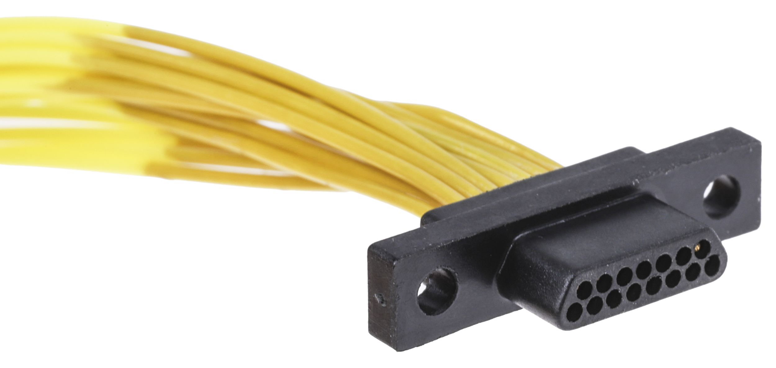 Cinch DCDA 15 Way Straight 1.27 mm Pitch Cable D-Sub Connector Male
