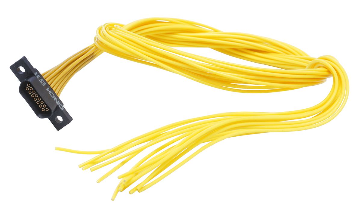 Cinch DCDA 15 Way Straight 1.27 mm Pitch Cable D-Sub Connector Female