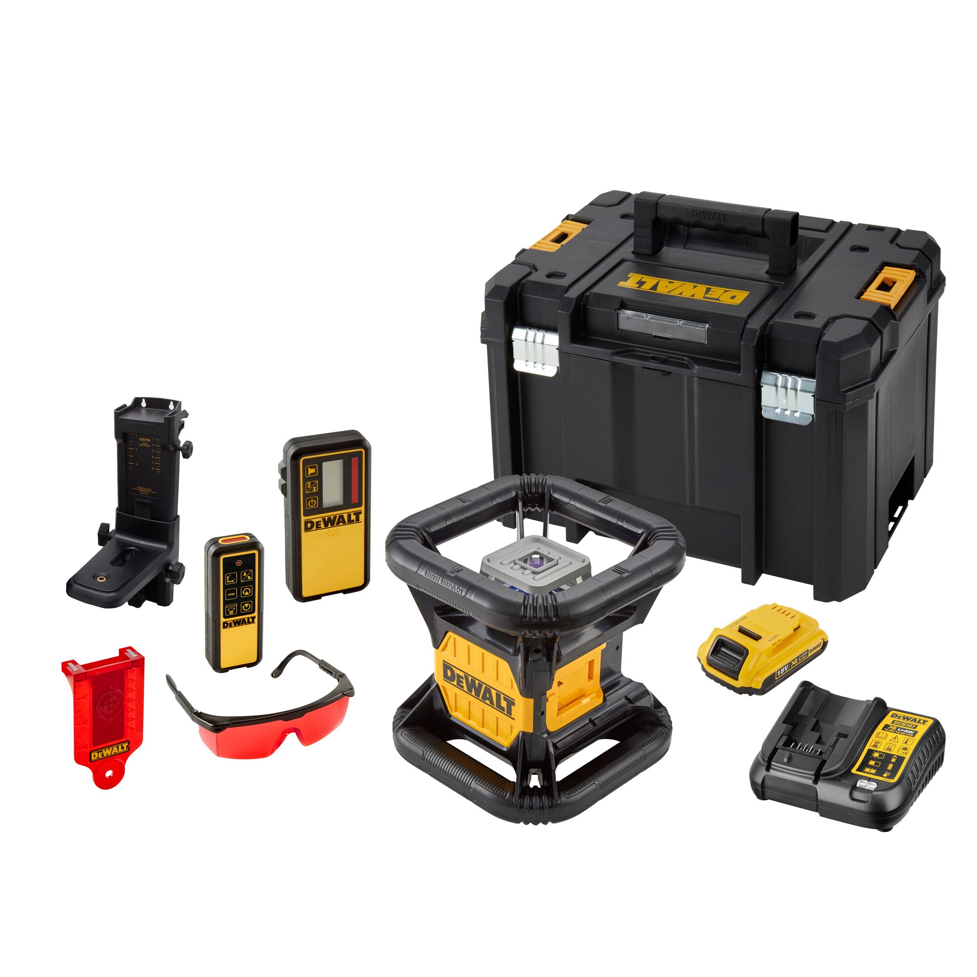 DeWALT DCE079D1R-QW Laser Colour Red Rotary Laser