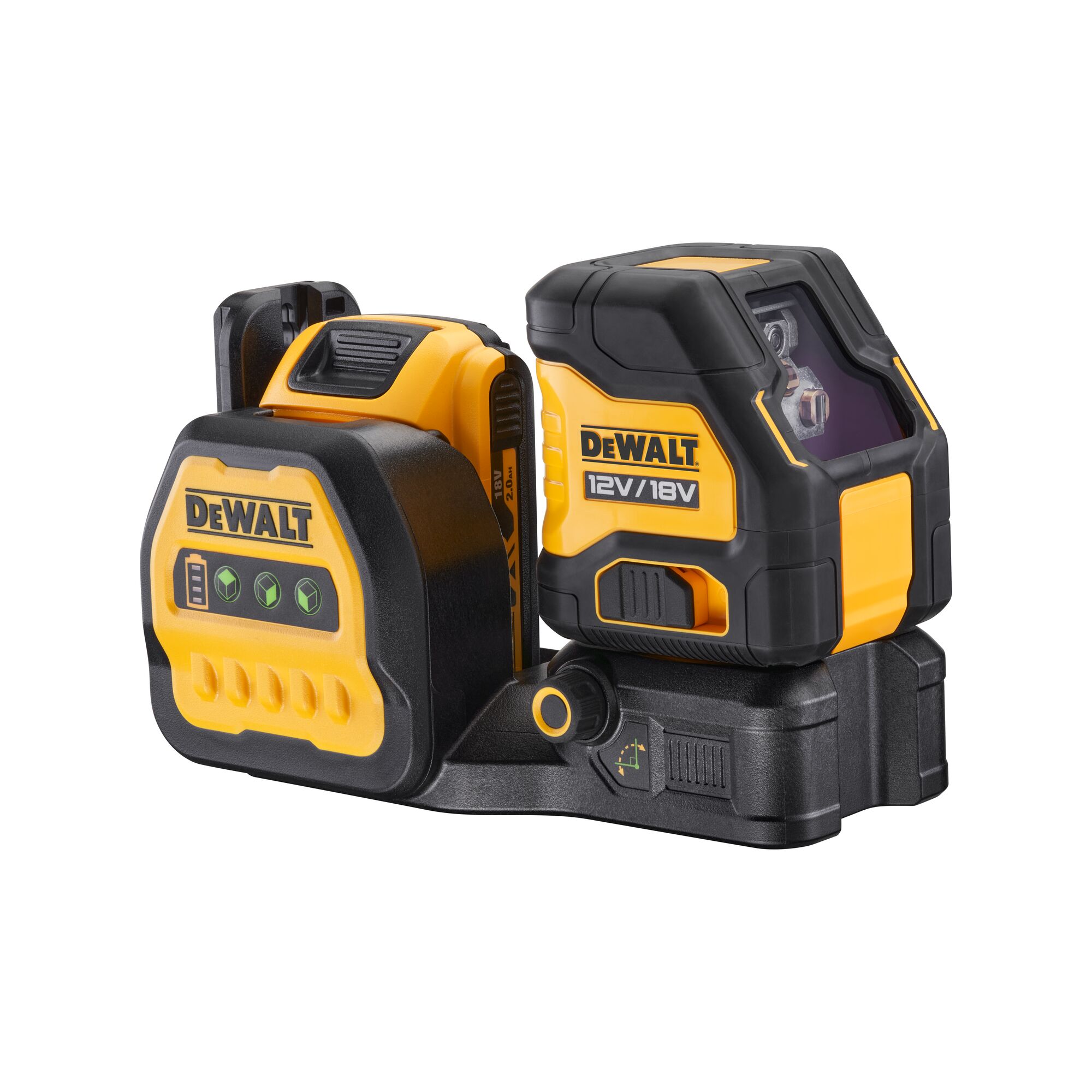 DeWALT DCE088D1G18-QW DCE Laser Colour Green Cross Laser Level, 1