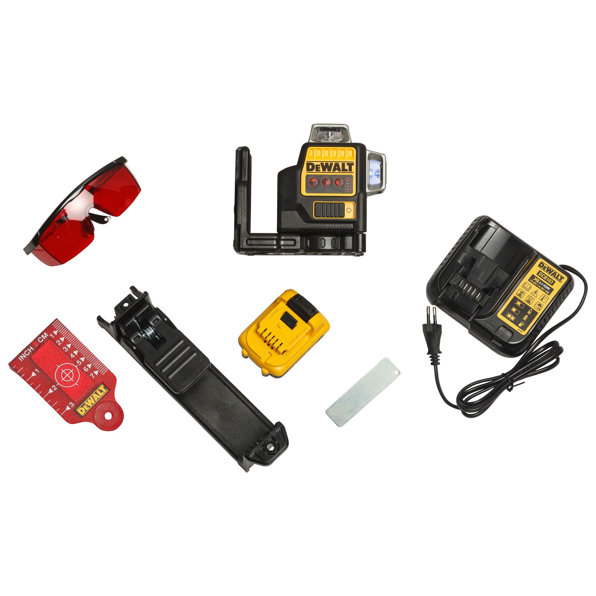 DeWALT DCE089D1R-QW XR Laser Colour Red Rotary Laser