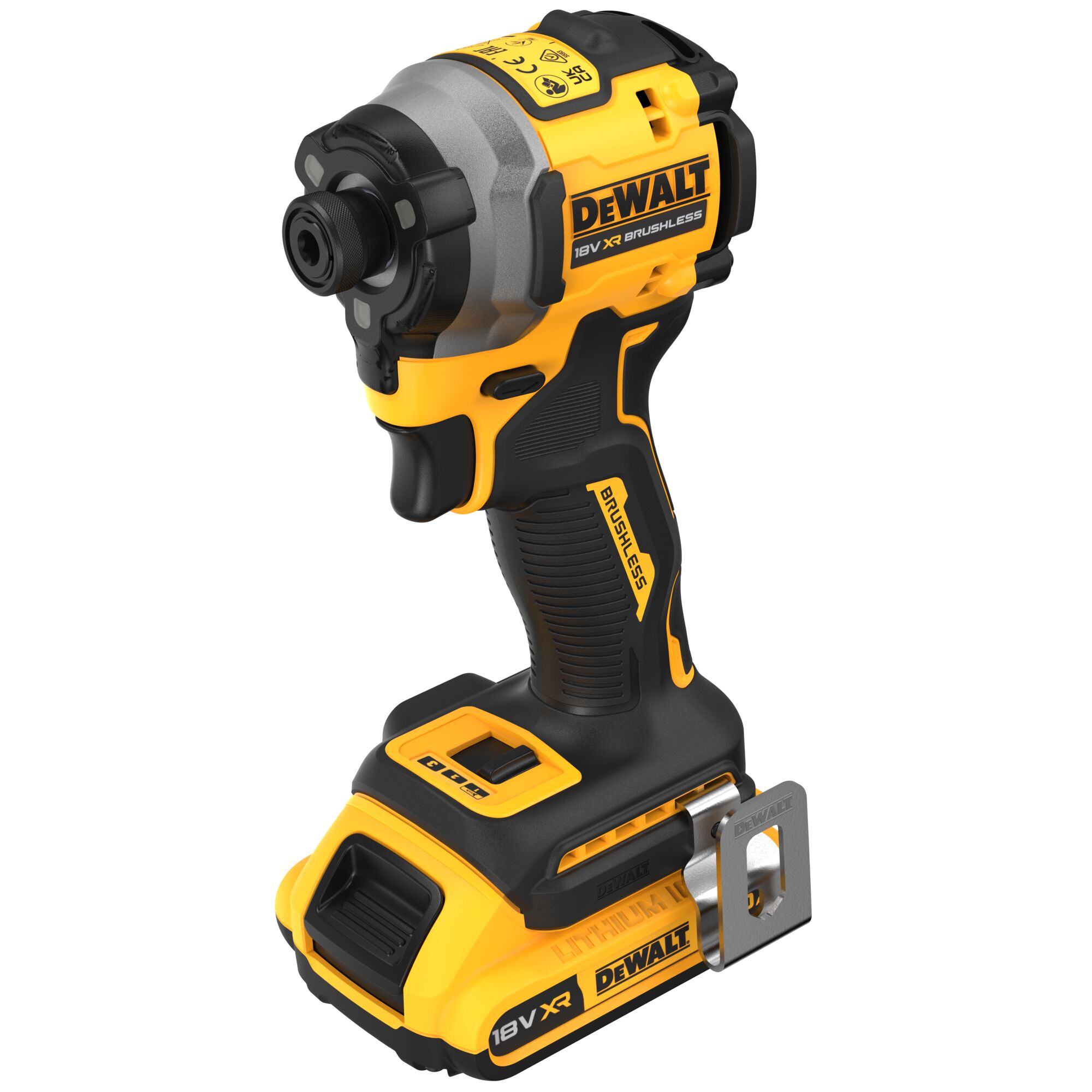 DeWALT DCF850D2T-QW - Cordless Impact Driver 475 W with 2 x 2 Ah Batteries