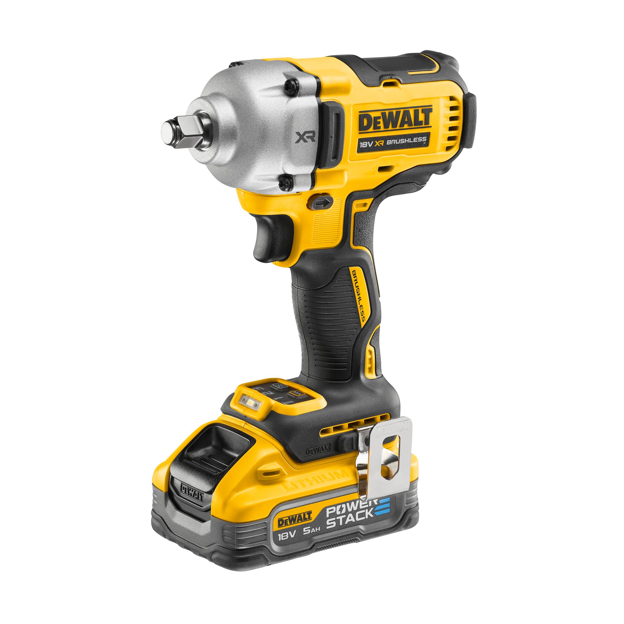 DeWALT 1/2 in 18V, 5 Ah Impact Wrench