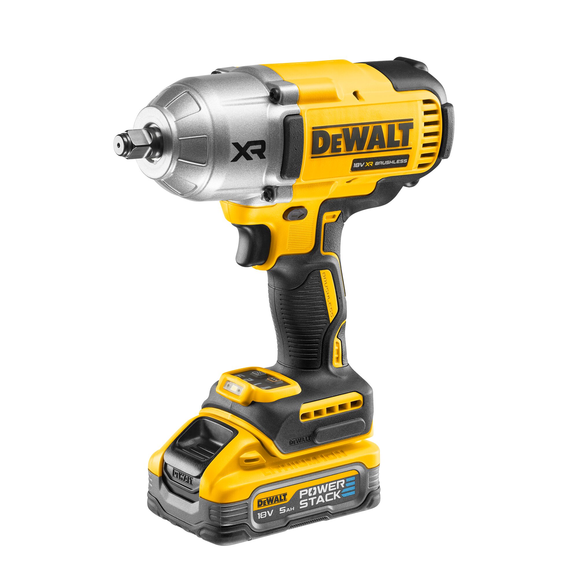 DeWALT 1/2 in 18V, 5 Ah Impact Wrench