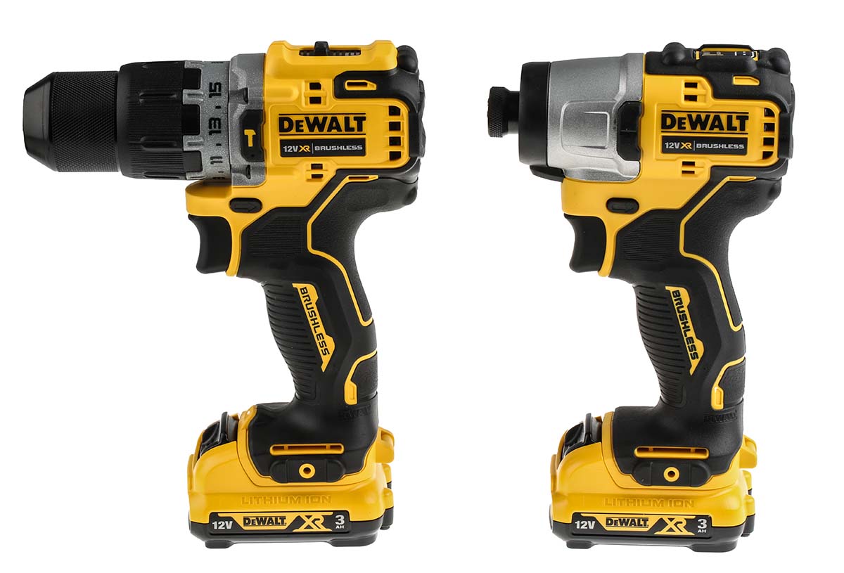 DeWALT DCK2111L2T-GB 12V Cordless Cordless Power Tool Kit, Type G - British 3-Pin