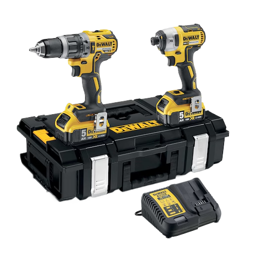 DeWALT DCK266P2-GB 18V Cordless Power Tool Kit, Type G - British 3-Pin