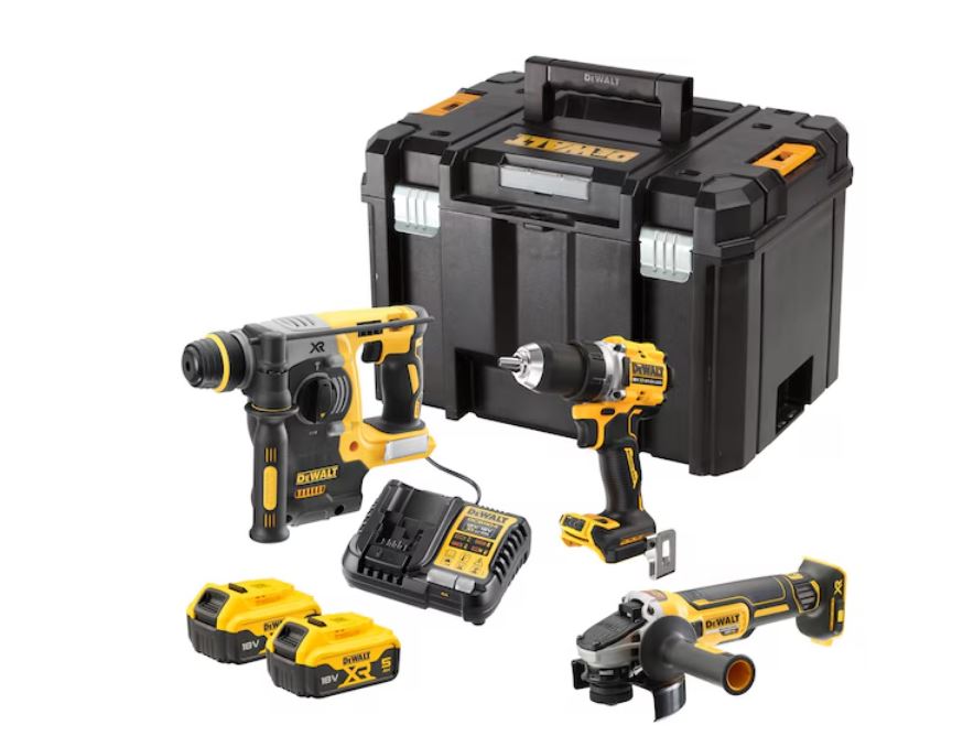 DeWALT DCK330P2T-QW 18V Cordless Tool Kit, Type C - EU
