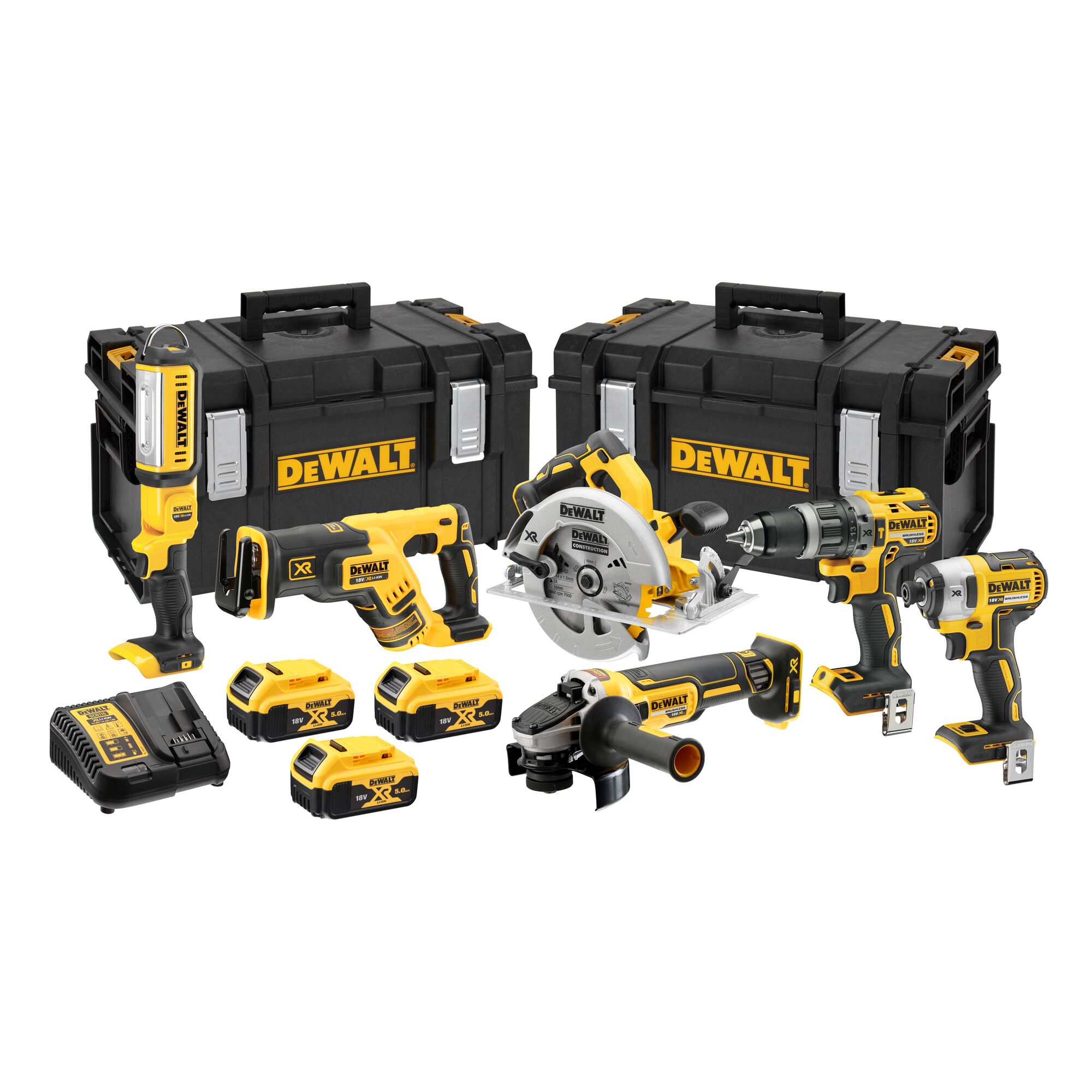 DeWALT DCK623P3-QW 18V Cordless Power Tool Kit, Type C - EU
