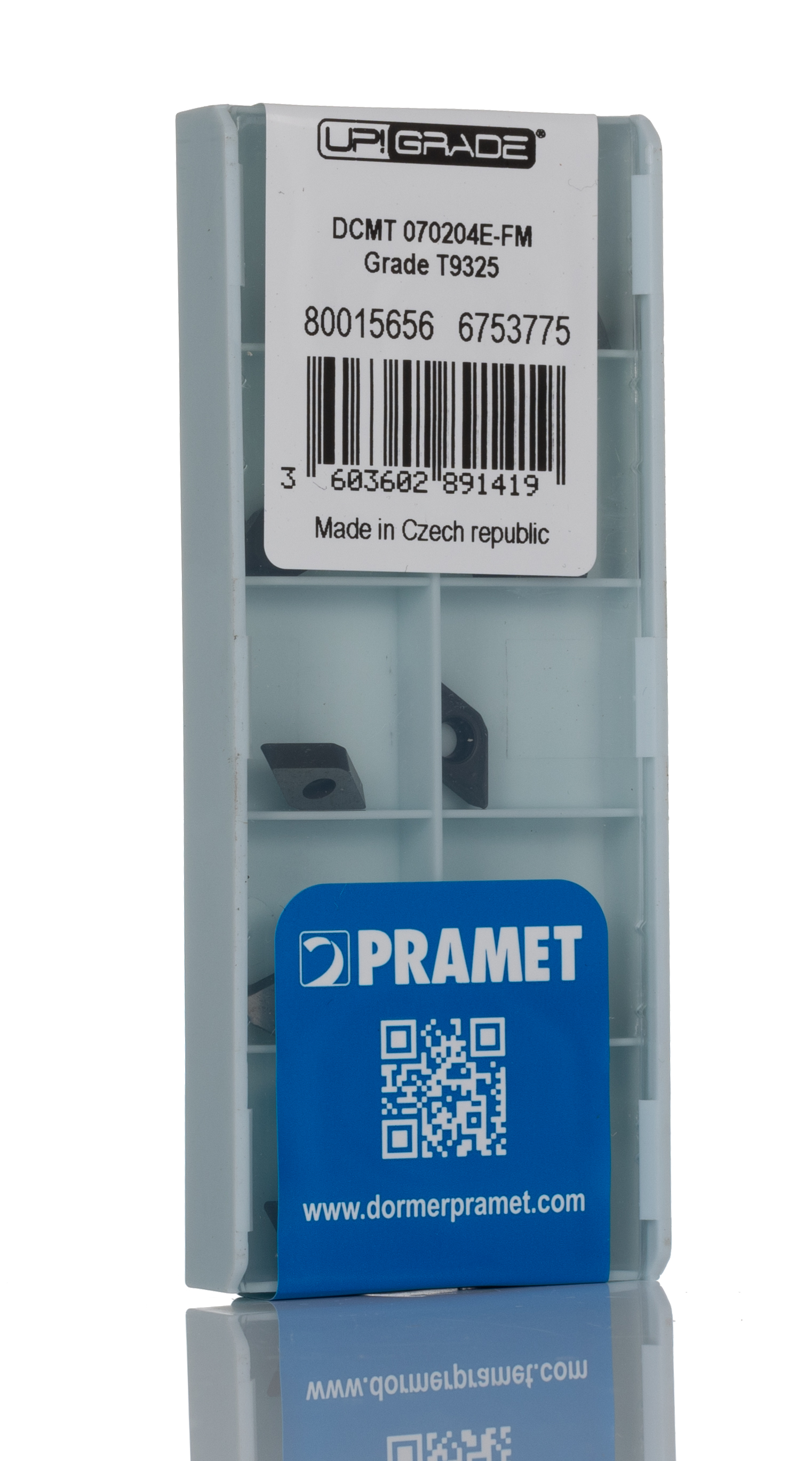 Pramet, 2.38 mm Height, 93 ° Approach, 7.8 mm Length