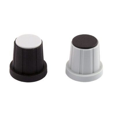 Sifam 18.5 mm Knob Diameter Black Potentiometer Knob for 14 mm Shaft D Shaped, DCN150 006 BLACK/005