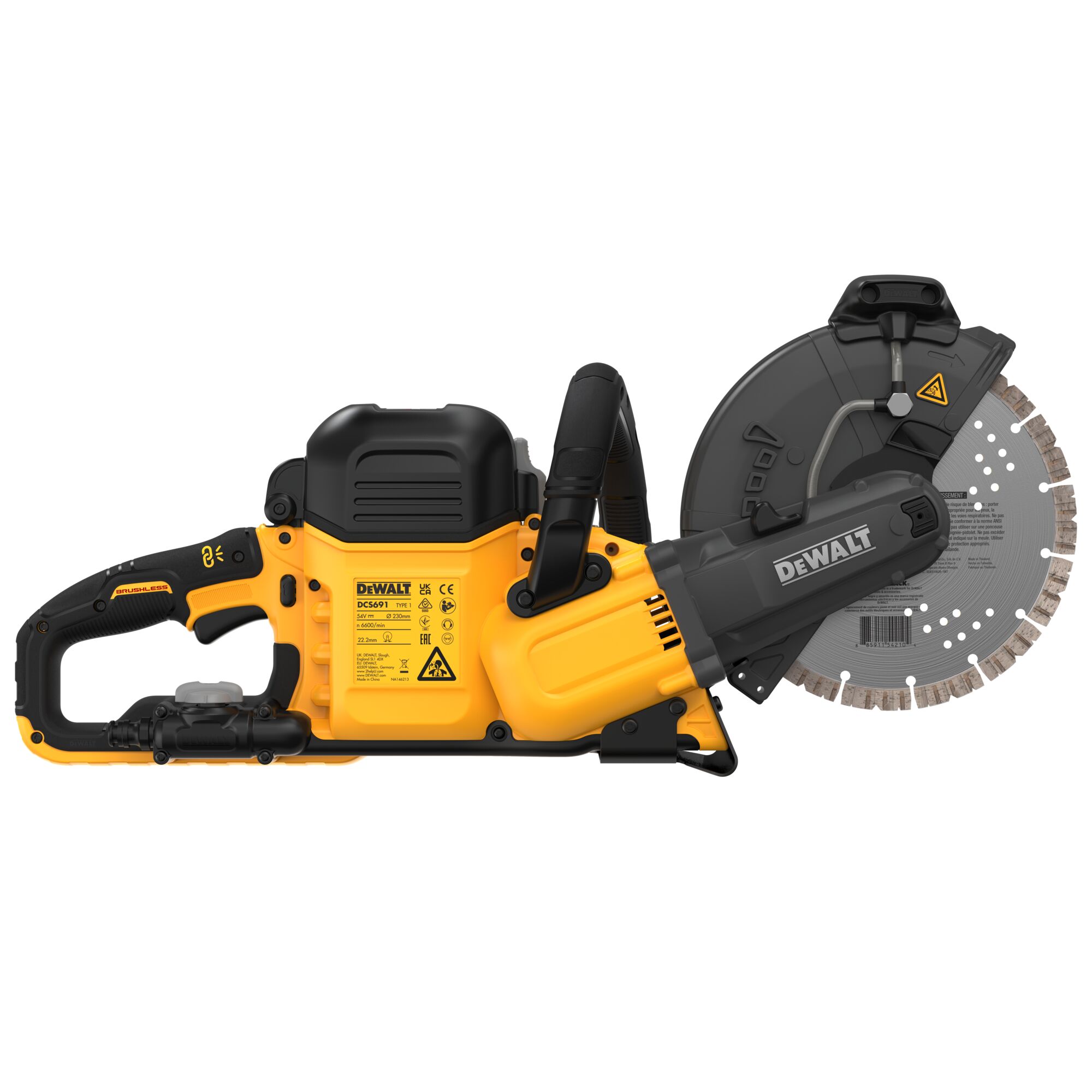 dcs691x2-gb DeWALT DCS691 DCS691X2 230 mm
