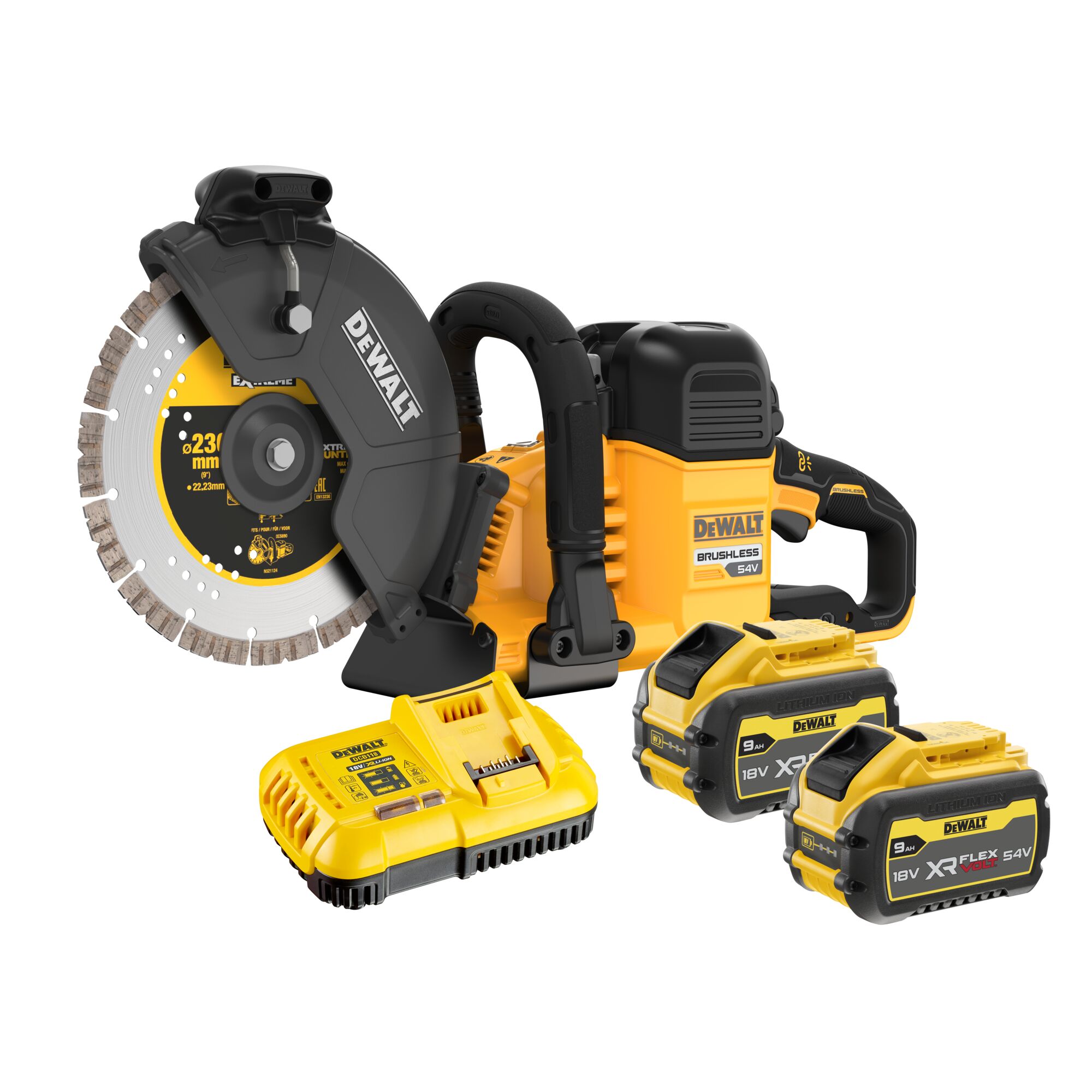 dcs691x2-gb DeWALT DCS691 DCS691X2 230 mm