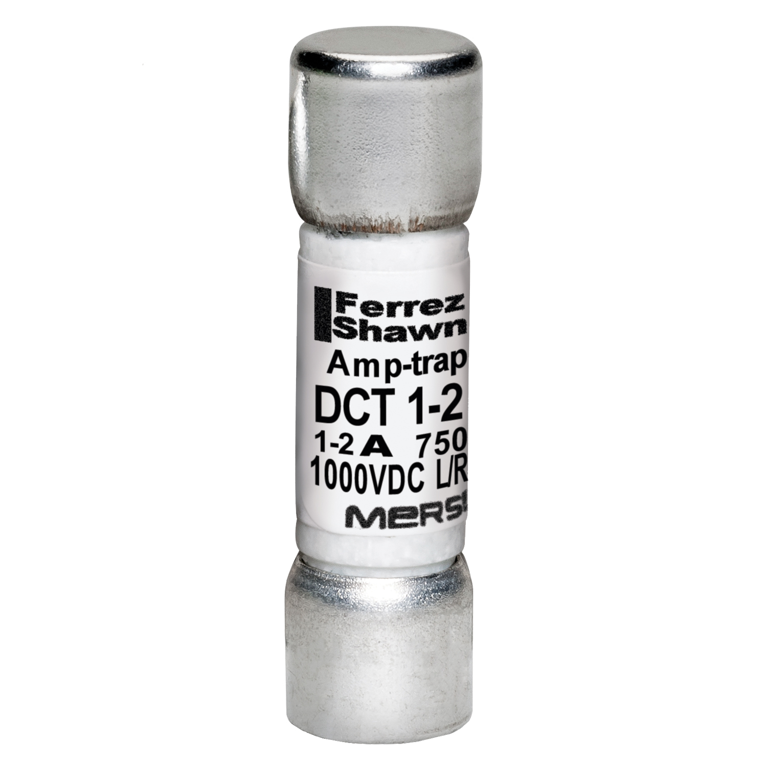 Mersen 1A Fast Acting Melamine Cartridge Fuse, 10 x 38 mm
