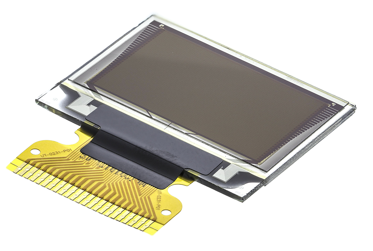 Univision 1.09 in Passive matrix OLED Display 96 x 64 pixel Matrix SPI