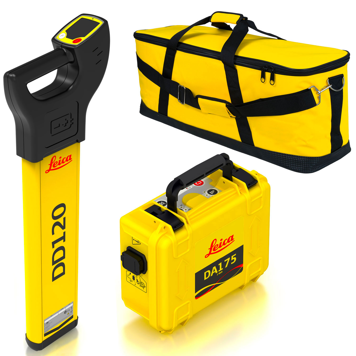 Leica DD120 / DA175 KIT Cable Detection Kit 3m Battery