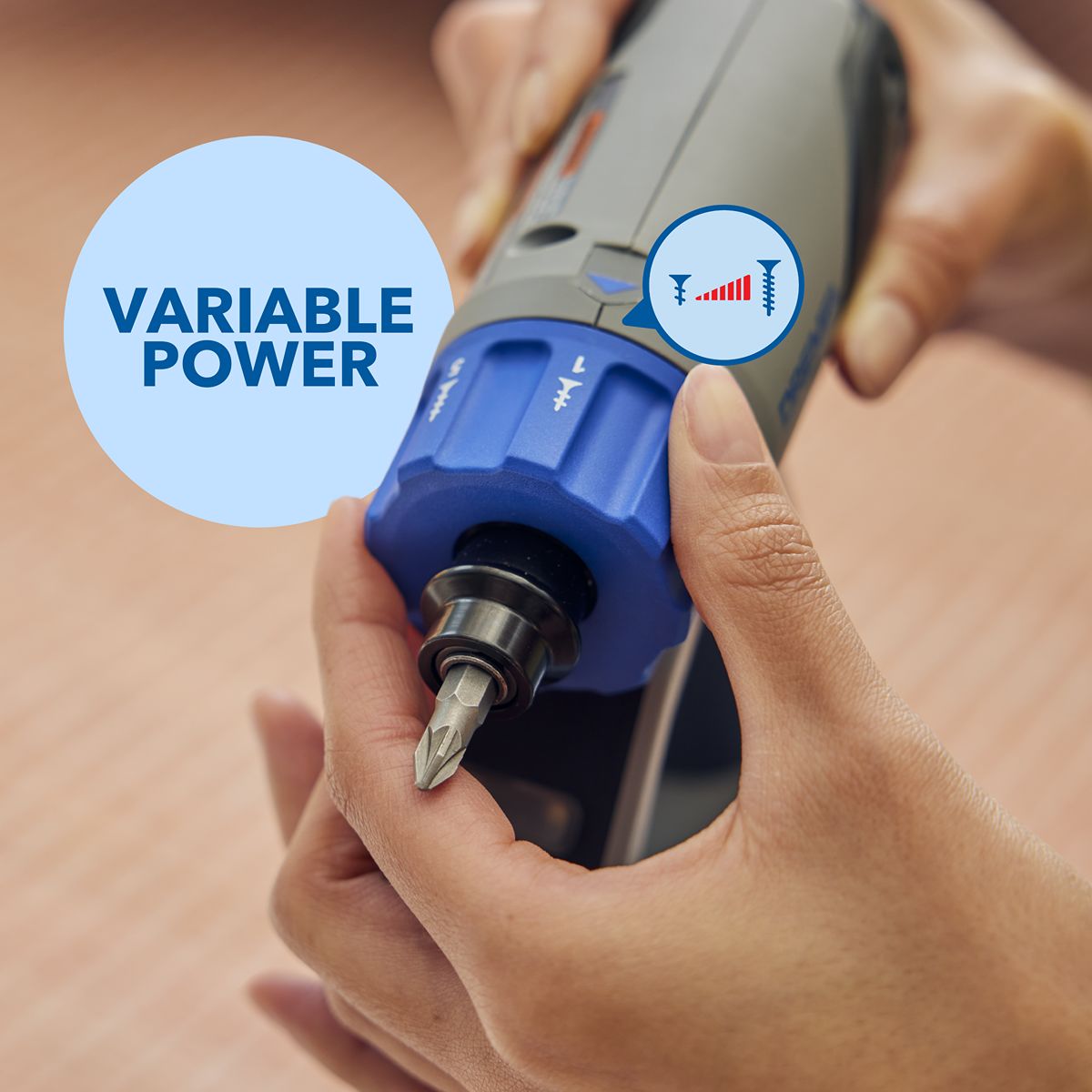 dd12v-s1 Dremel DD12V Hexagon Cordless, Type G - British 3-Pin 12 V 1/4 in 800rpm