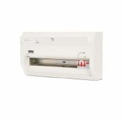 Contactum 18 Steel Consumer Unit, 100A, BS EN 61439-3 IP4X Defender