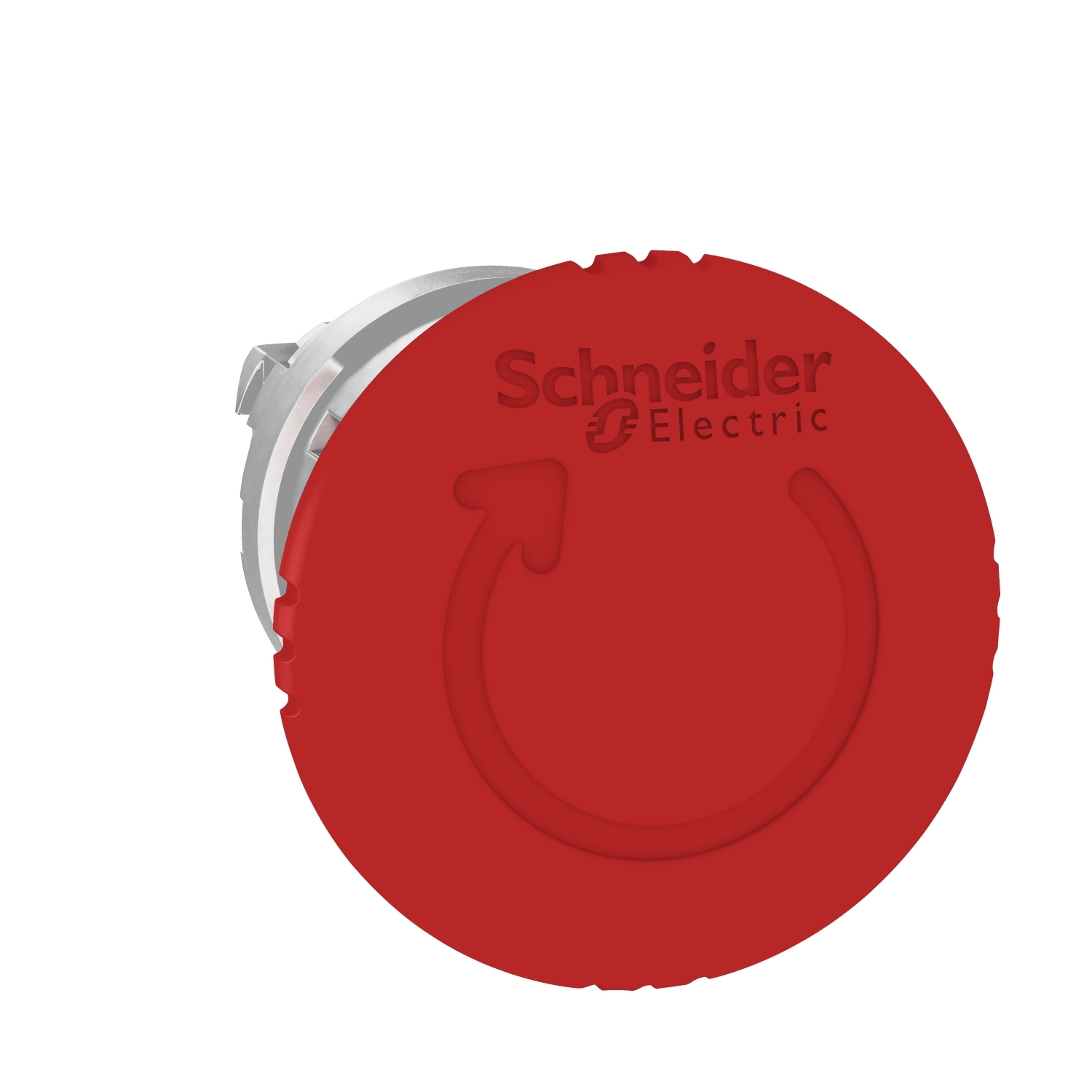 zb4bs844 Schneider Electric ZB4BS844, Red Illuminated Plastic Push Button Switch, Panel Mount