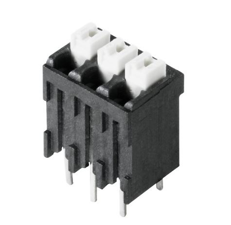 Weidmuller LSF Series PCB Terminal Block, 5-Contact, 3.5mm Pitch, Surface Mount, 1-Row, Through Hole Termination