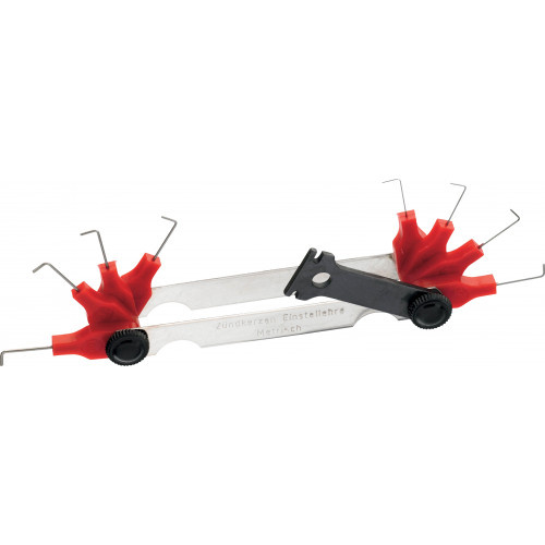SAM 3890 Plastic Feeler Gauge 0.4 mm, 0.5 mm, 0.6 mm, 0.7 mm, 0.8 mm, 0.9 mm, 0.75 mm, 1.0 mm, 2 Blades