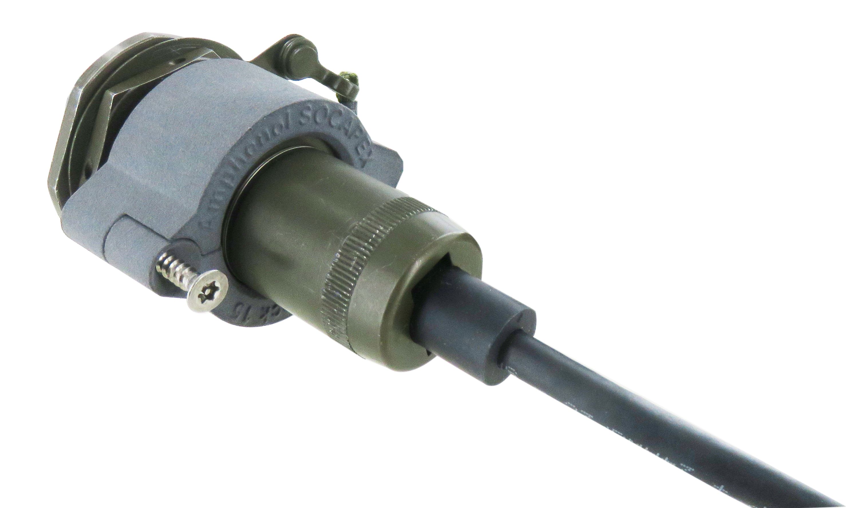 Amphenol Socapex Grey Pluglock, Shell Size T19 for use with 38999 Series III Plugs