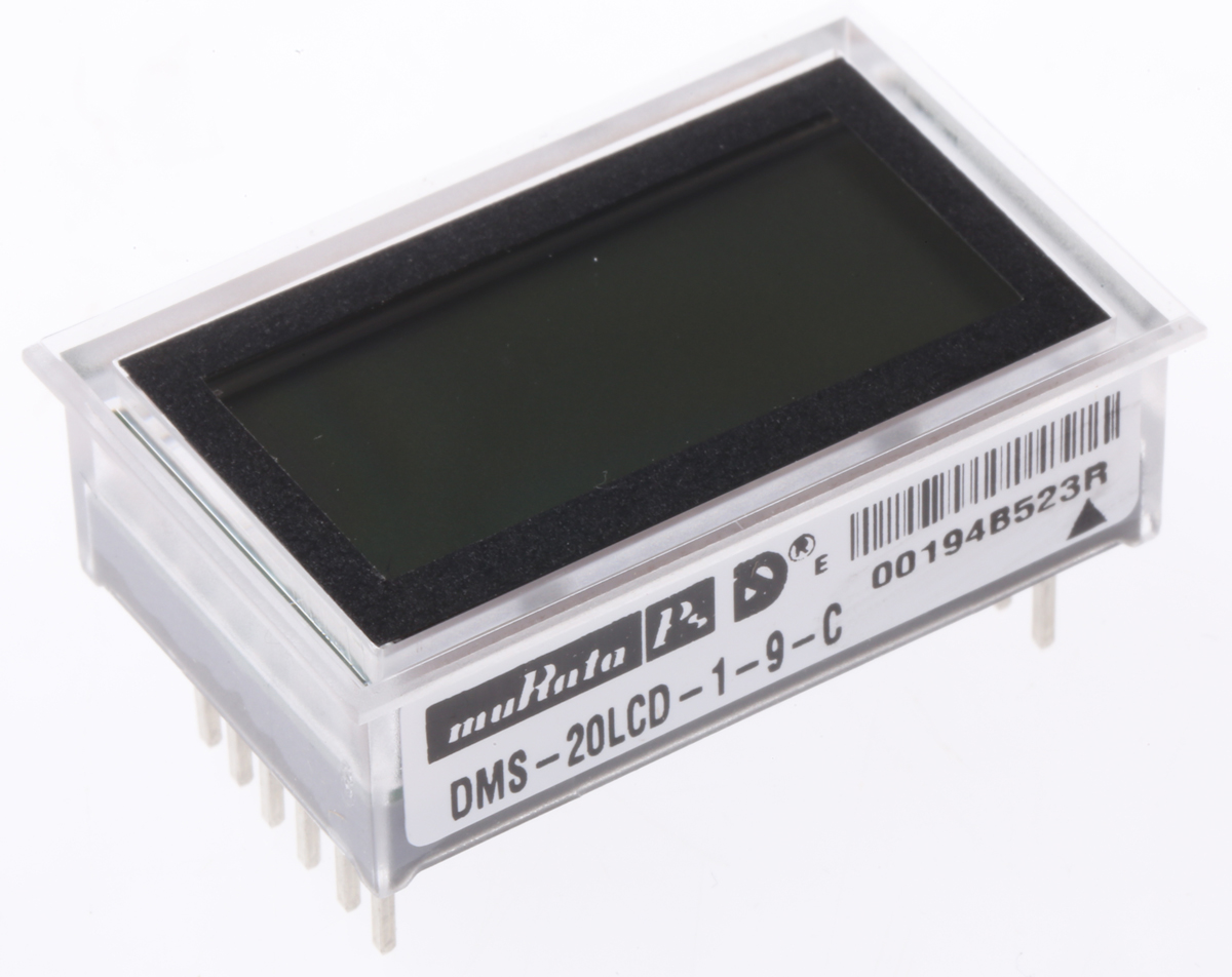 Murata Power Solutions Digital Voltmeter DC, LCD Display 3.5-Digits