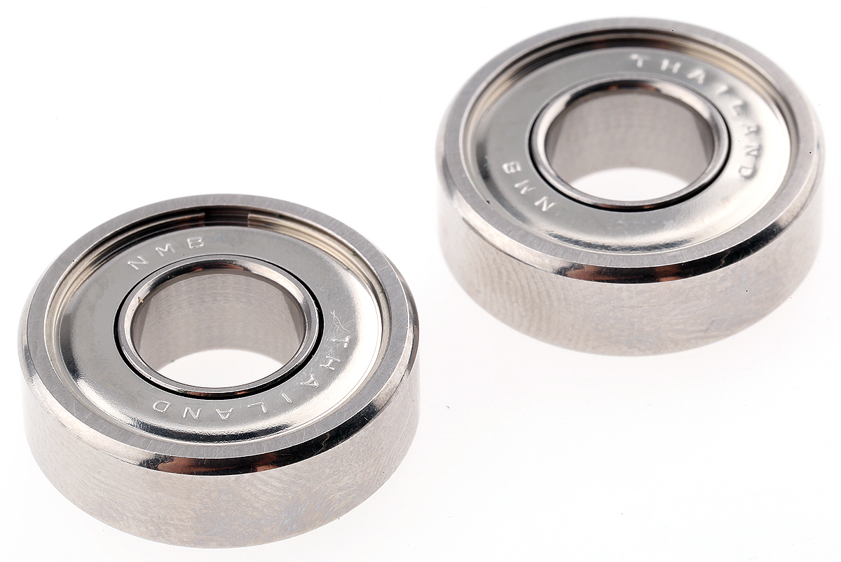 NMB DDR-1980ZZMTRA5P24LY121 1 Row Ball Bearing - 8 mm ID, 19 mm OD