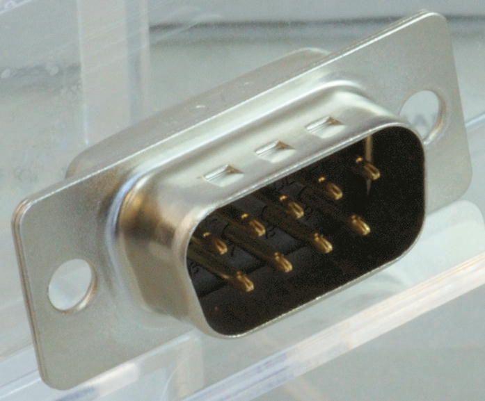 JAE 9 Way Straight Cable D-Sub Connector Male