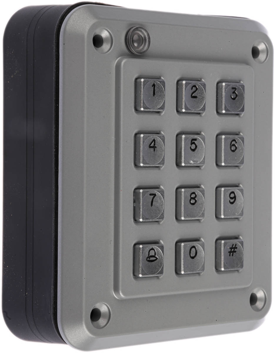 Storm Chrome Plated Zinc Keypad Lock